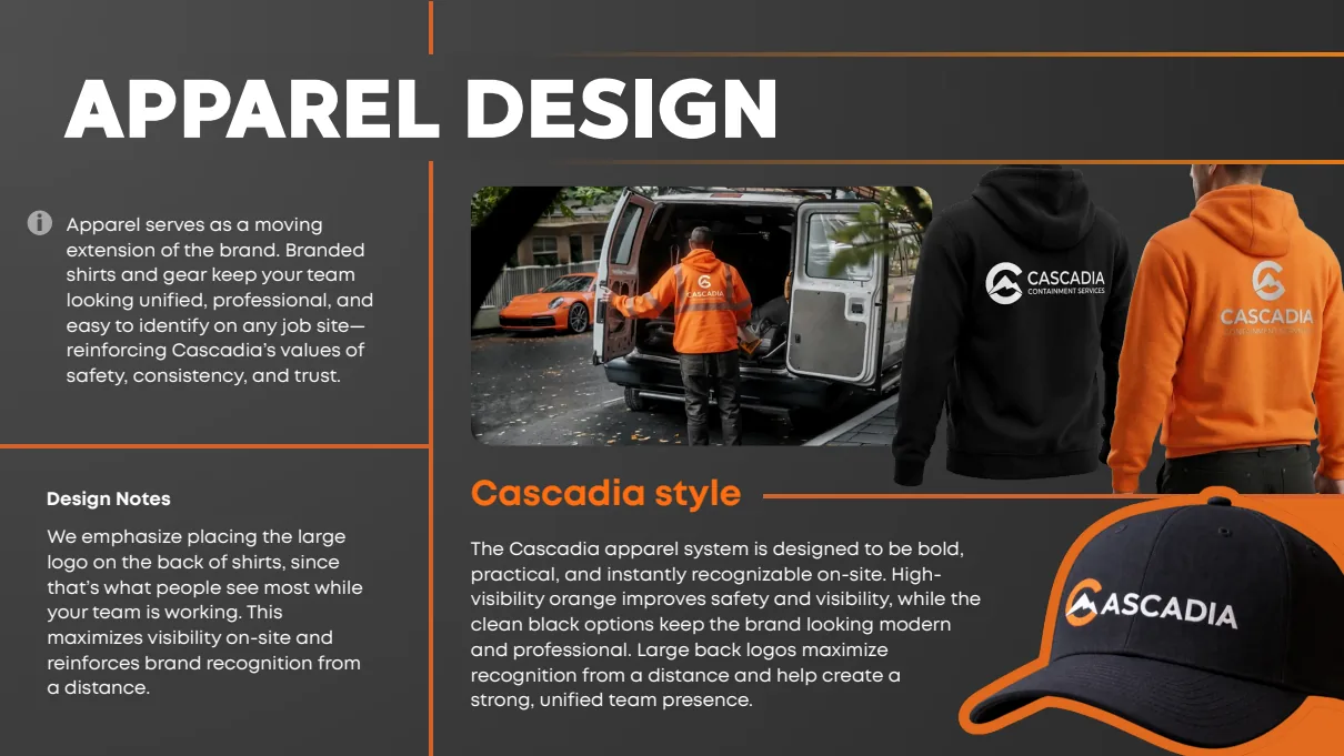 Cascadia apparel design